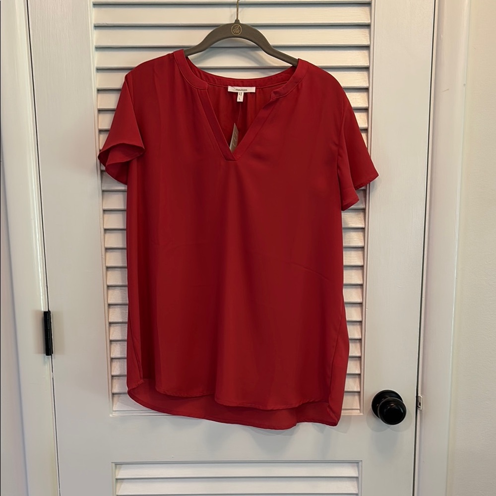 Maurice’s Red Women's Top